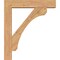 Ekena Millwork Legacy Block Smooth Bracket w/ Offset Brace, Western Red Cedar, 7 1/2"W x 38"D x 44"H BKT0806X38X44LEC05SWR - alternate 4